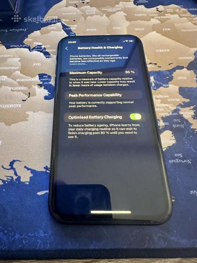 iPhone Xr juodas 64gb - nuotraukos Nr. 2
