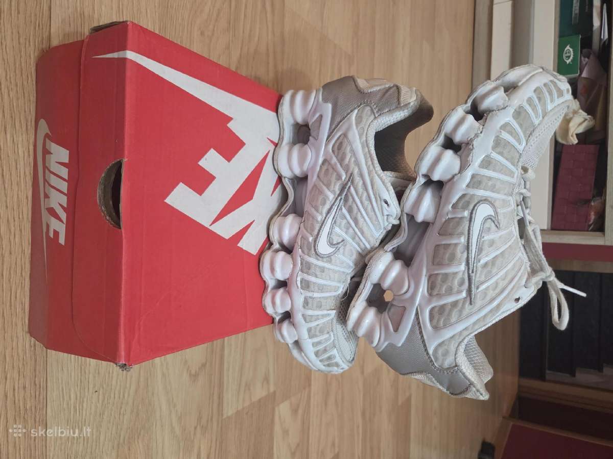 Balti Nike Shox Batai - nuotraukos Nr. 3