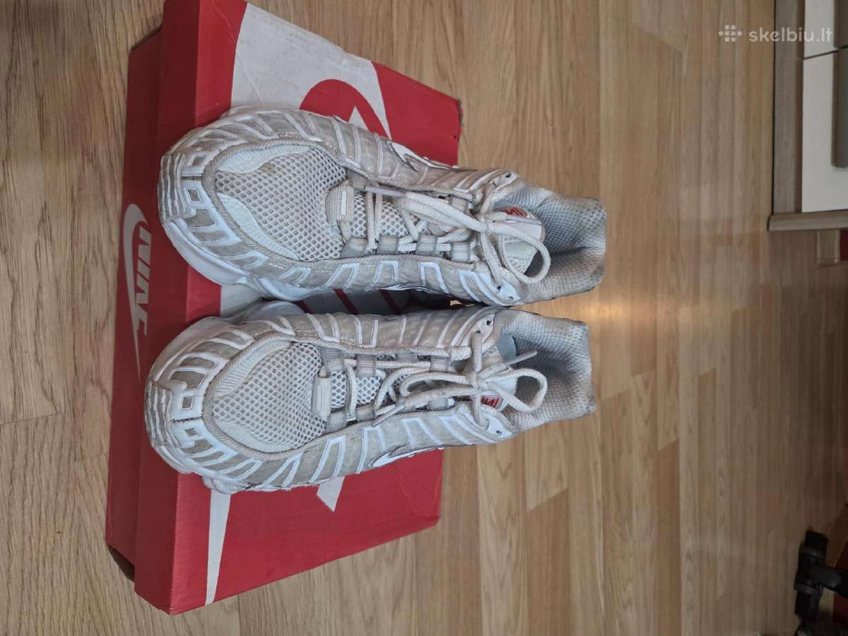 Balti Nike Shox Batai - nuotraukos Nr. 6