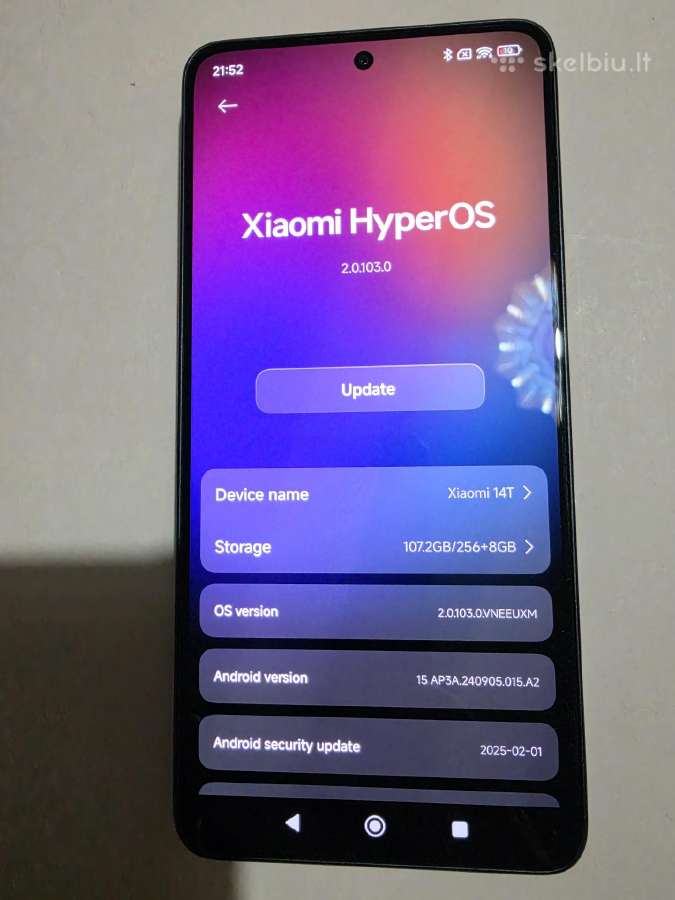 Xiaomi 14 T 256gb - nuotraukos Nr. 5