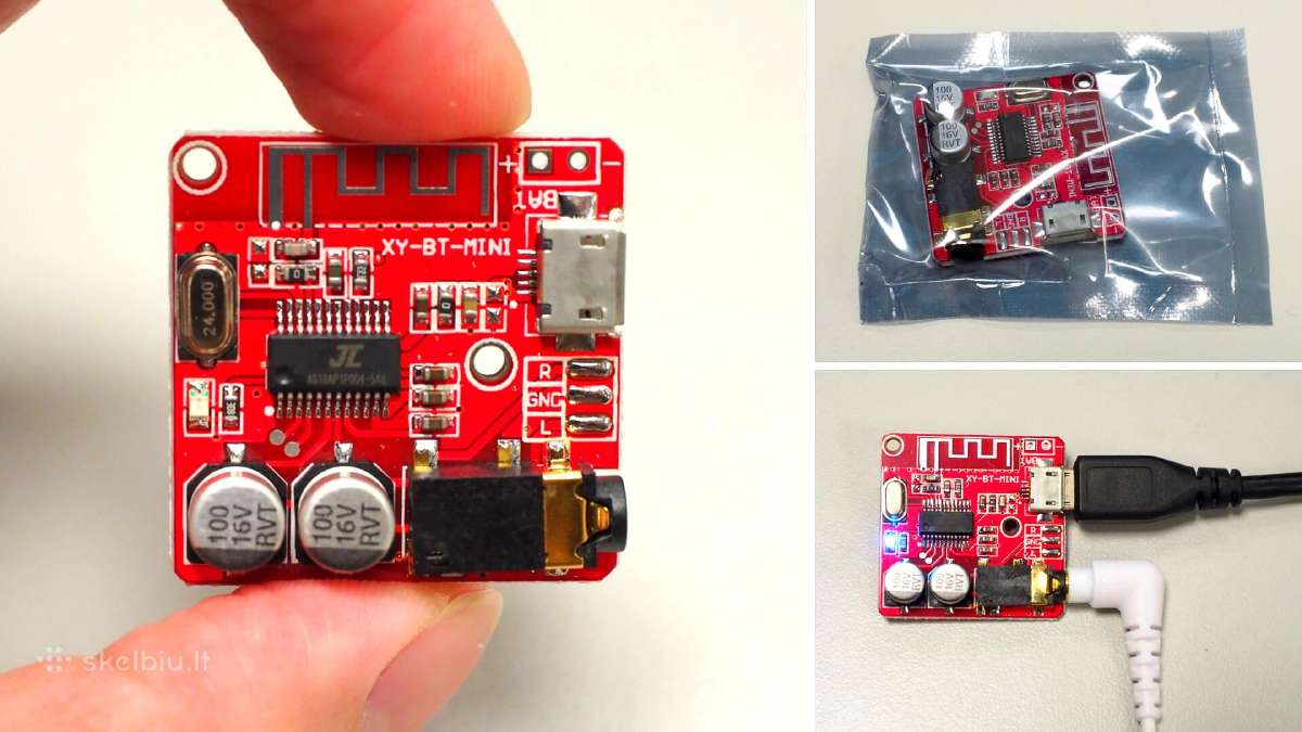 Bluetooth modulis Bt-mini Pcb - nuotraukos Nr. 4