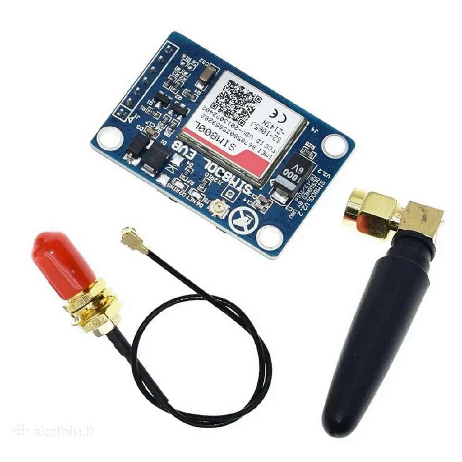 2g Gsm/gprs sim modulis Sim800l - nuotraukos Nr. 2