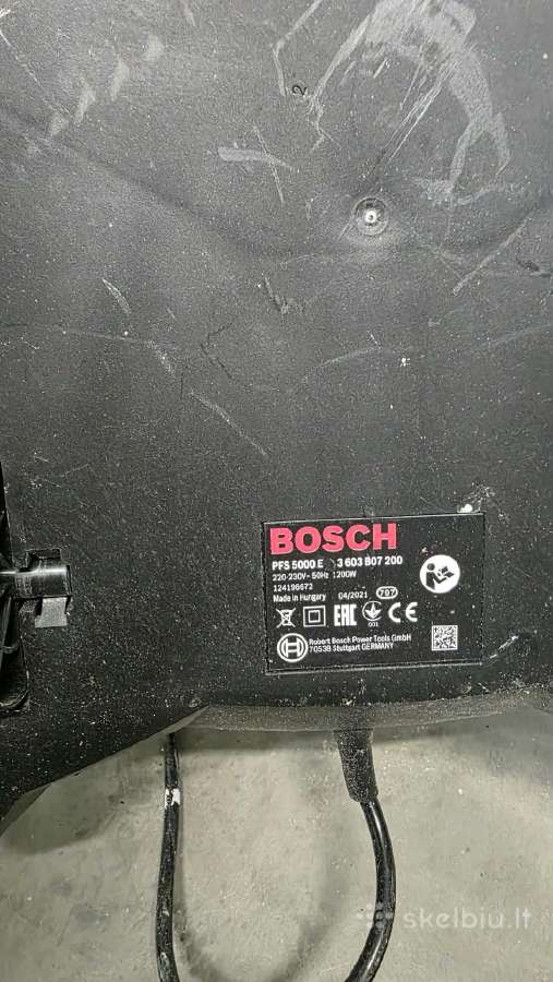 Boch dažų purkštuvas - nuotraukos Nr. 5