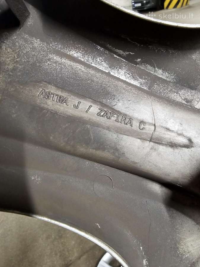Opel Astra J ratlankiai + originalus gaubtai - nuotraukos Nr. 17