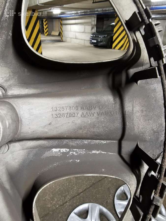 Opel Astra J ratlankiai + originalus gaubtai - nuotraukos Nr. 19