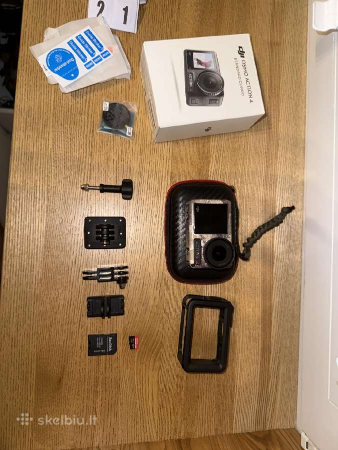 Dji Action 4 + Sandisk 512gb Extreme Pro - nuotraukos Nr. 4