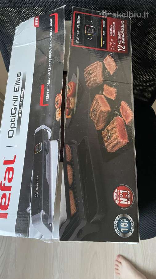 Nauja Tefal Optigill Elite elektrinė kepsninė - nuotraukos Nr. 6