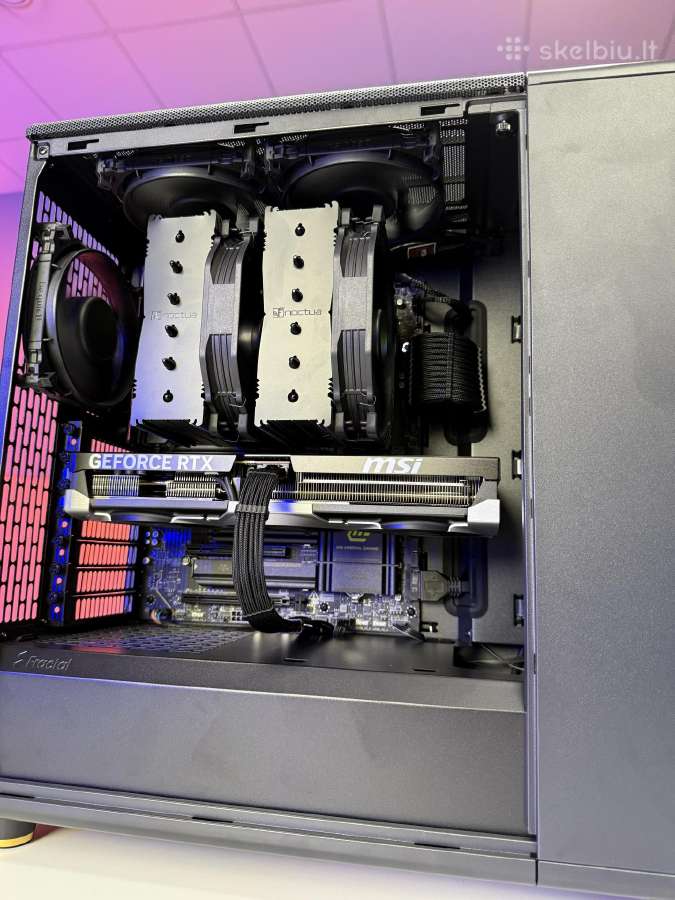 Performance Pc darbui – R9 9950x 5080 64gb RAM - nuotraukos Nr. 2
