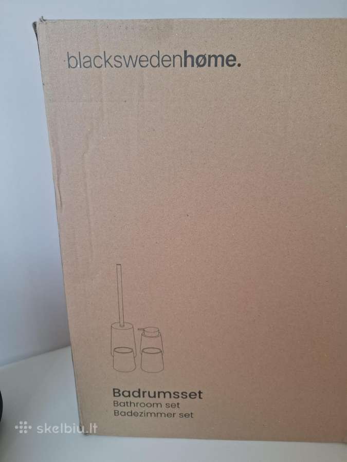 Black Sweden Home vonios aksesuarų rinkinys - nuotraukos Nr. 5