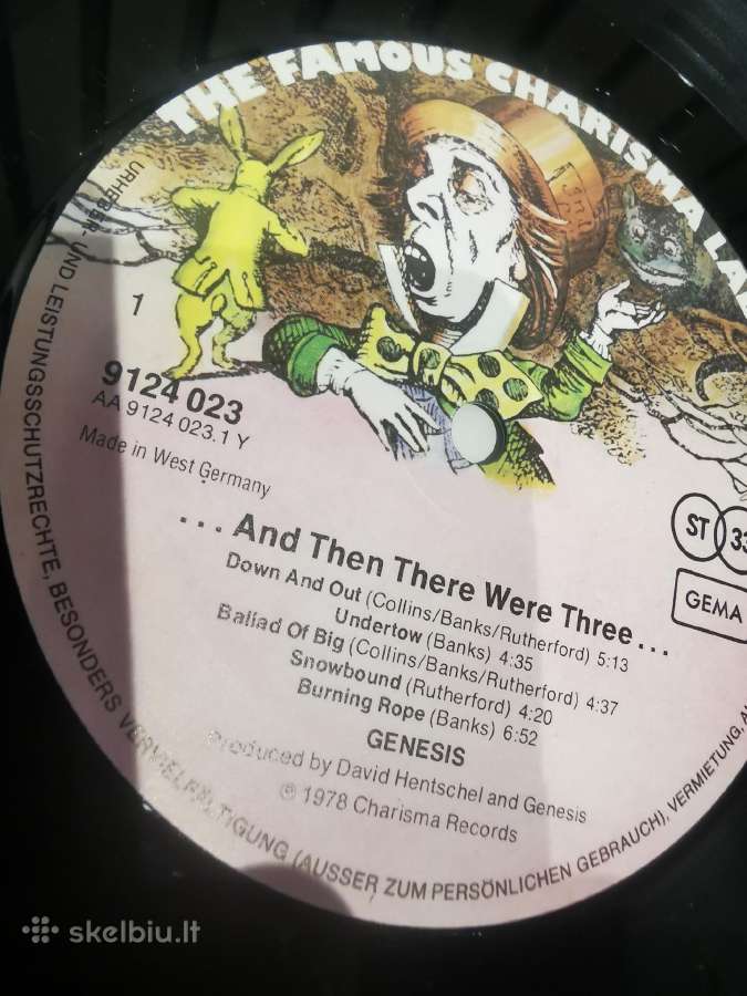 Plokštelė : Genesis ".And Then There Were Three" - nuotraukos Nr. 6