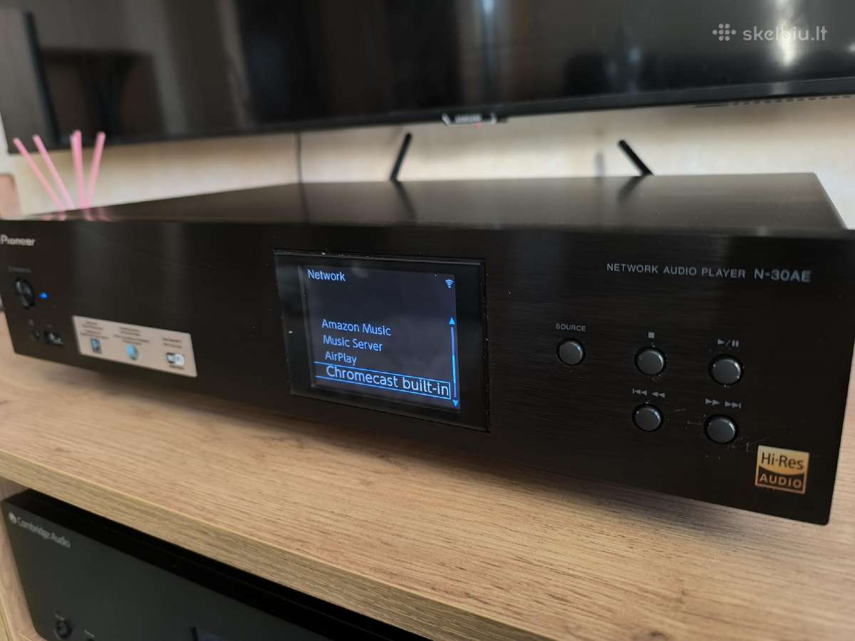 Tinklo grotuvas Pioneer N30-ae - nuotraukos Nr. 2