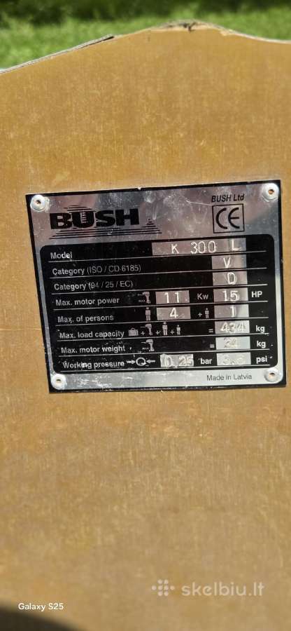 Bush L300k valtis - nuotraukos Nr. 9