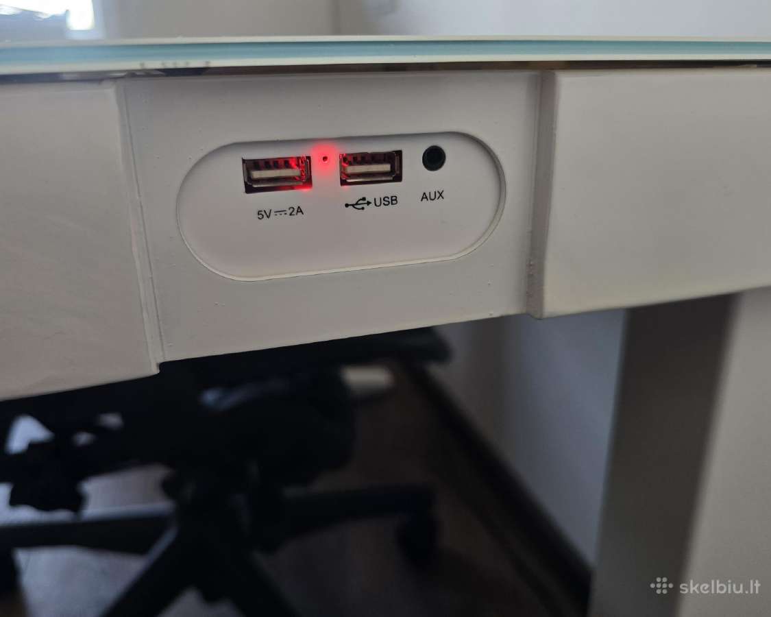 Rašomasis stalas elektrinis su kolonėlėmis ir WiFi - nuotraukos Nr. 4