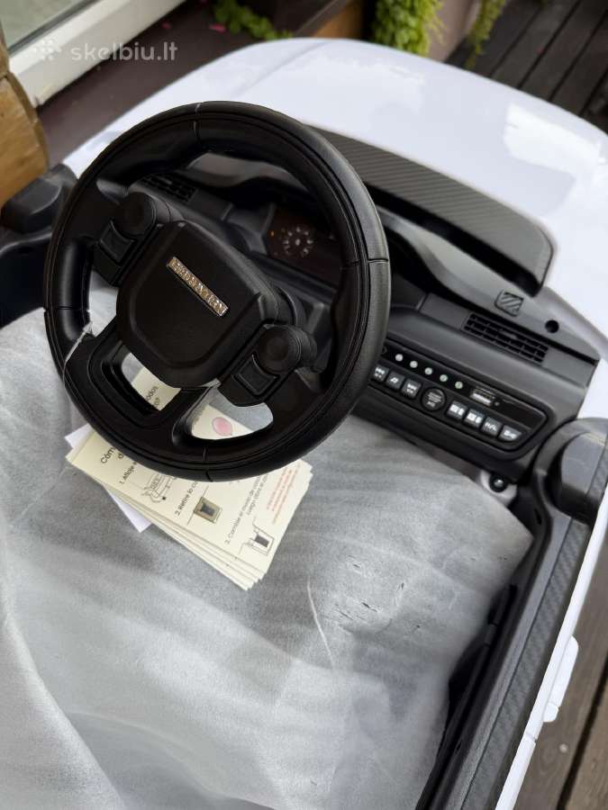 Naujas vaikiškas elektromobilis Land Rover - nuotraukos Nr. 7