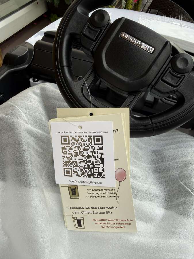 Naujas vaikiškas elektromobilis Land Rover - nuotraukos Nr. 9