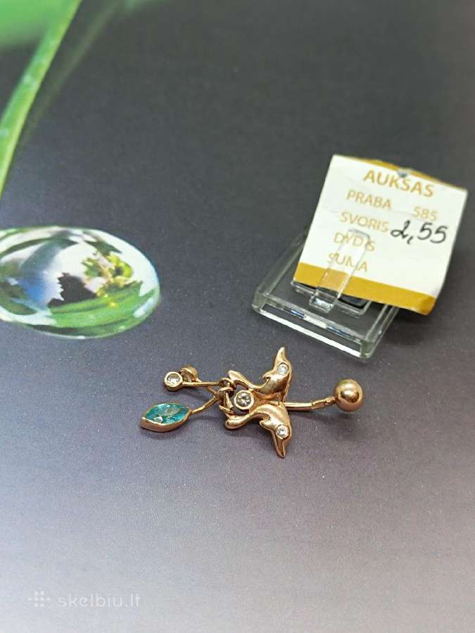 Auksiniai auskarai - nuotraukos Nr. 11