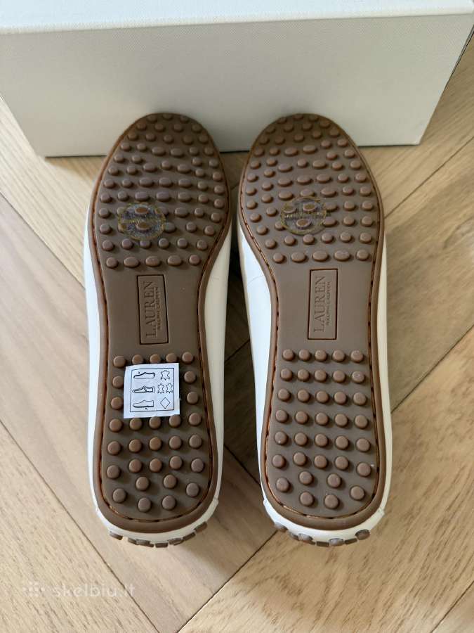 Lauren Ralph Lauren balti bateliai - nuotraukos Nr. 4