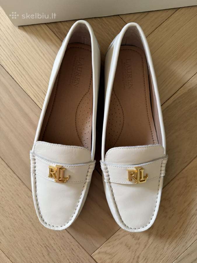 Lauren Ralph Lauren balti bateliai - nuotraukos Nr. 5