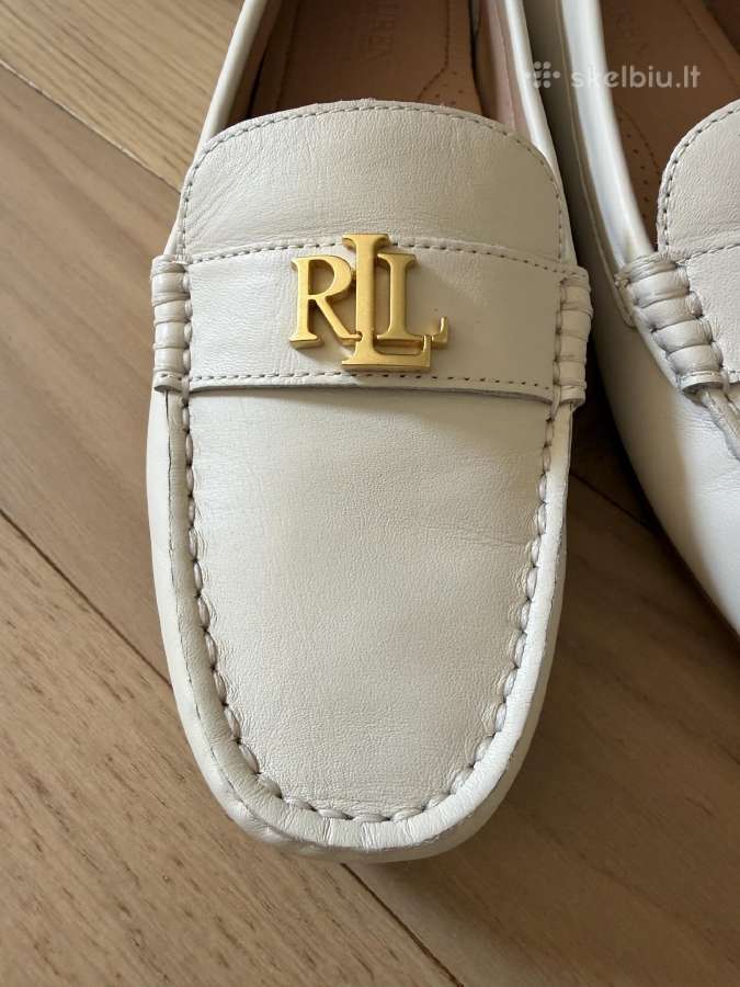 Lauren Ralph Lauren balti bateliai - nuotraukos Nr. 6