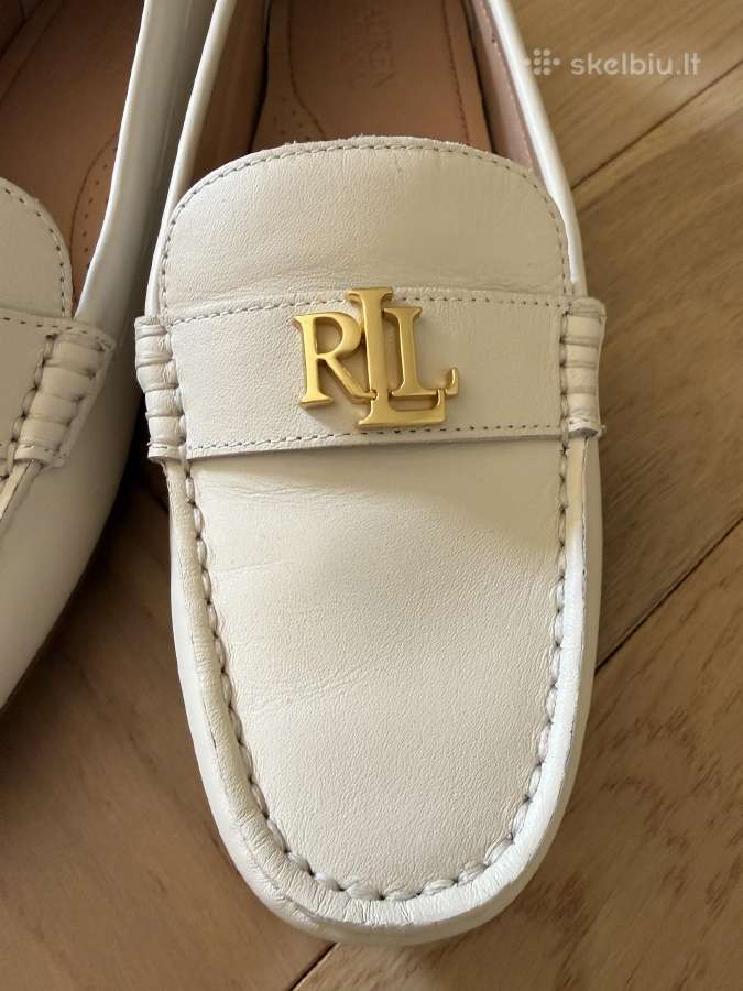 Lauren Ralph Lauren balti bateliai - nuotraukos Nr. 7