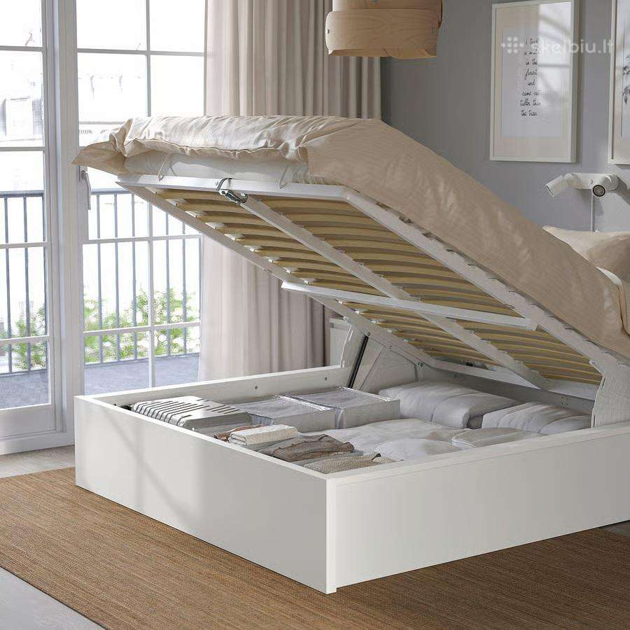 Ikea Malm lova - nuotraukos Nr. 2