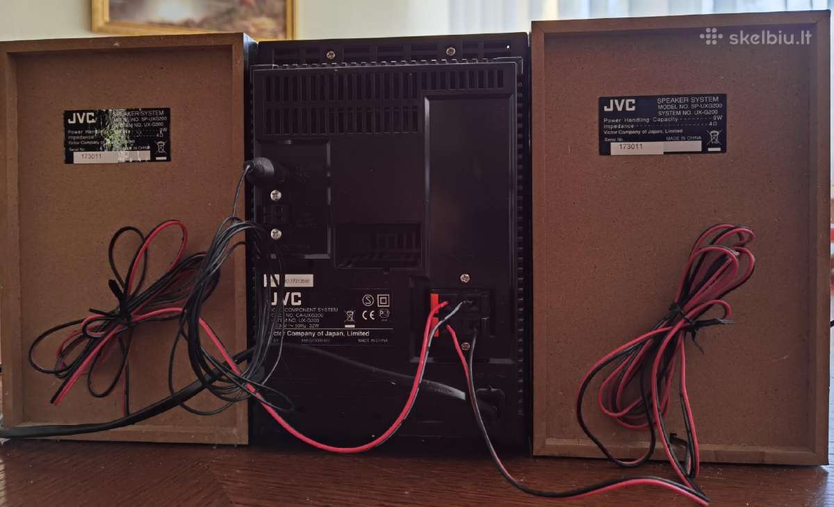 Muzikinis centras JVC Ux - G200 - nuotraukos Nr. 5