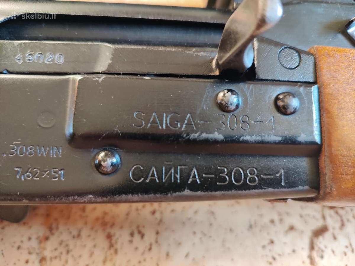 Saiga 308 win - nuotraukos Nr. 6