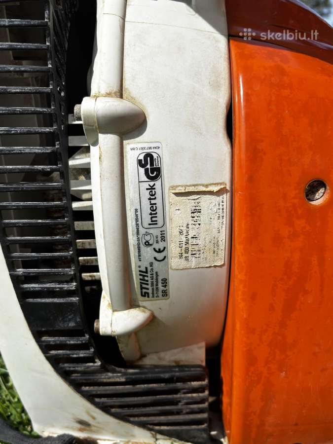 Stihl benzininis purškimo aparatas - nuotraukos Nr. 5