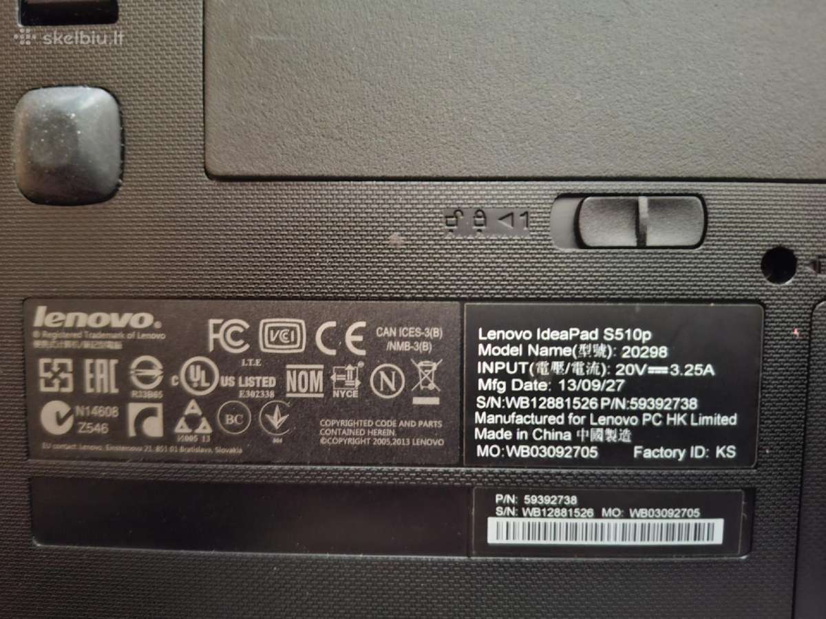 I5-4200u, Geforce GT 720m - nuotraukos Nr. 3