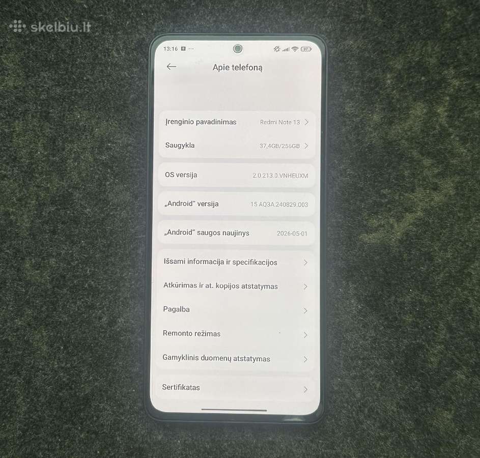 Redmi Note 13 - nuotraukos Nr. 6
