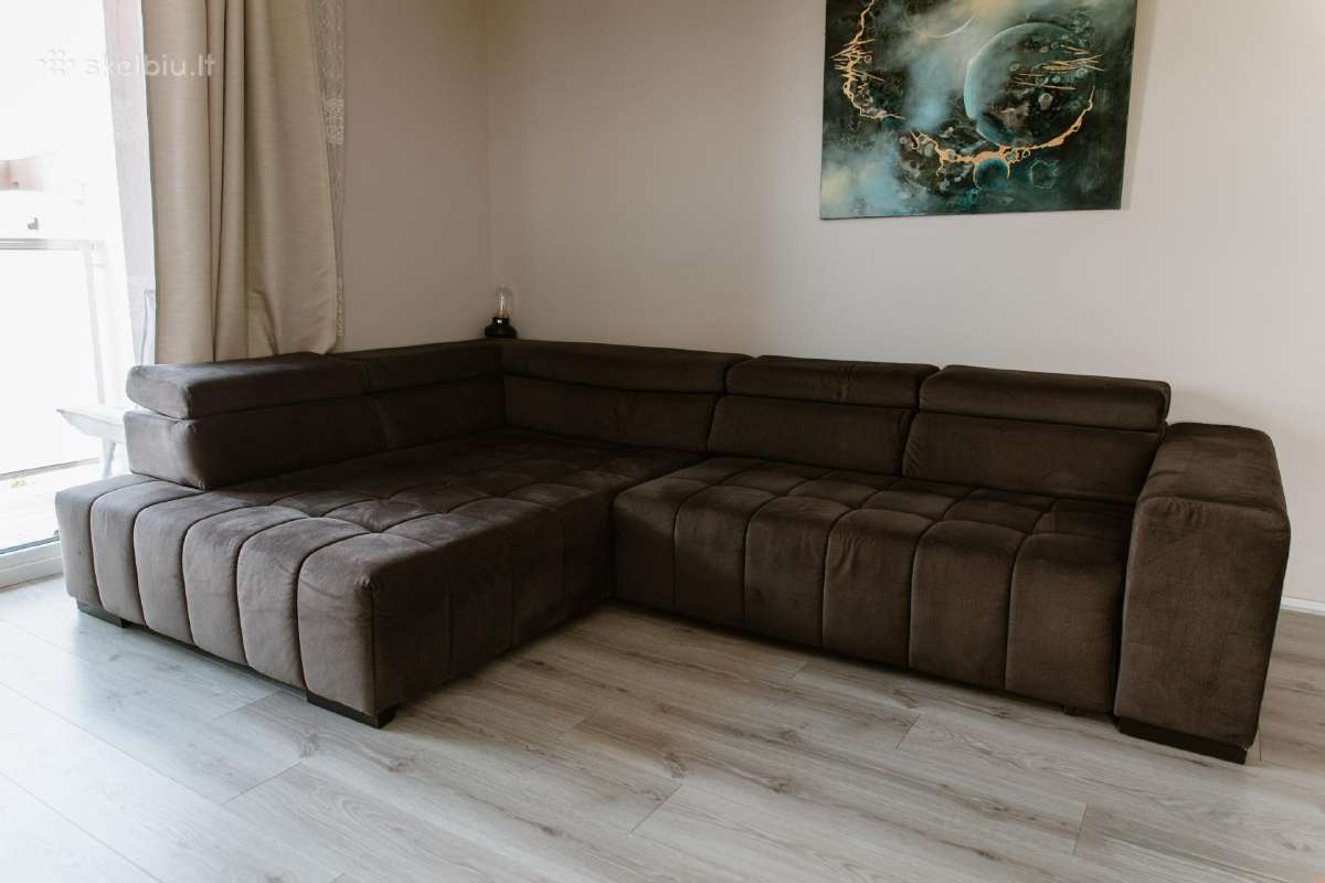 Magrės baldų minkštas kampas - labai geros būklės - nuotraukos Nr. 13