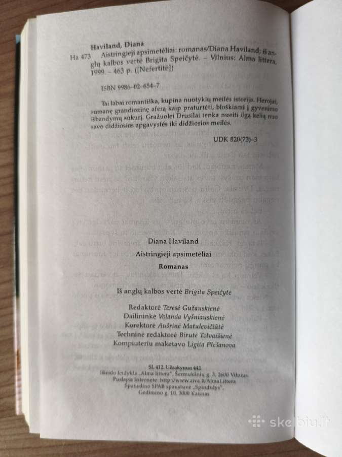 Diana Haviland "Aistringieji apsimetėliai" - nuotraukos Nr. 8