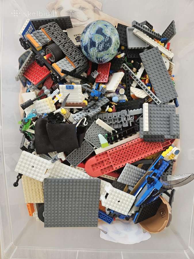 Originalios Lego detalės kūrybai, didelė dėžė - nuotraukos Nr. 3