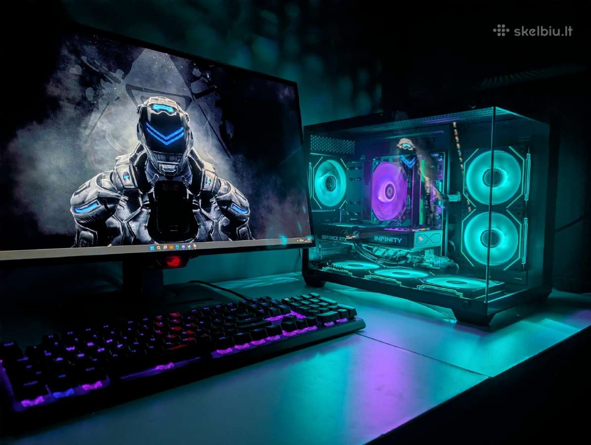 Žaidimų,darbo pc I5 10400f,rtx 2060,16gb, 512gb - nuotraukos Nr. 5