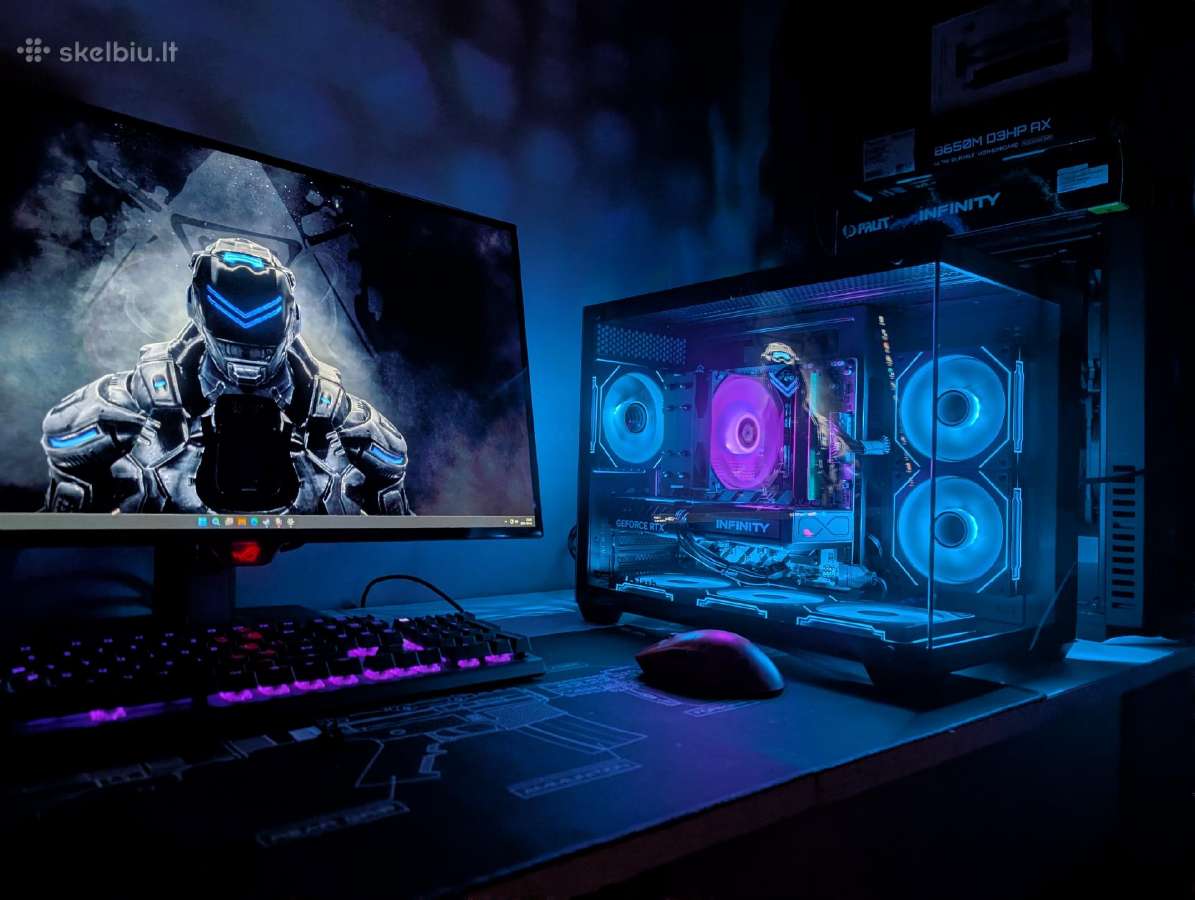 Žaidimų,darbo pc I5 10400f,rtx 2060,16gb, 512gb - nuotraukos Nr. 13