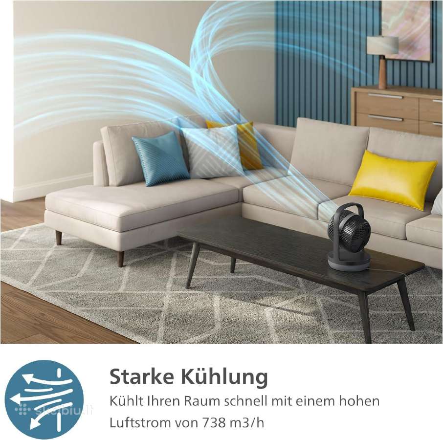 Philips stalinis ventiliatorius 3000 serija - nuotraukos Nr. 3