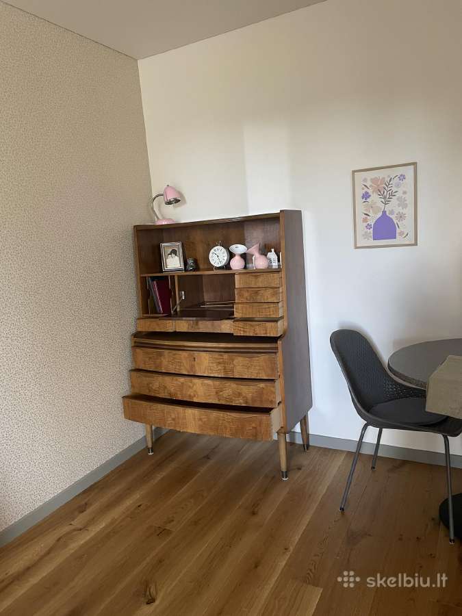 Mid century rasomas stalas,sekreteras - nuotraukos Nr. 6