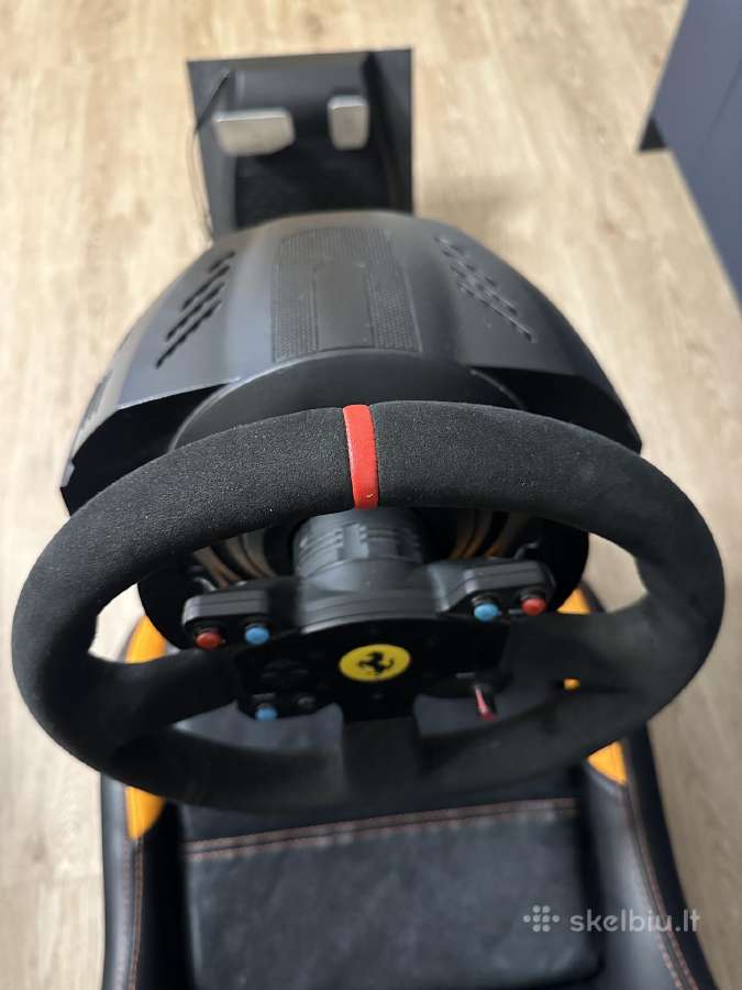 Thrustmaster lenktynių simuliatorius - nuotraukos Nr. 4
