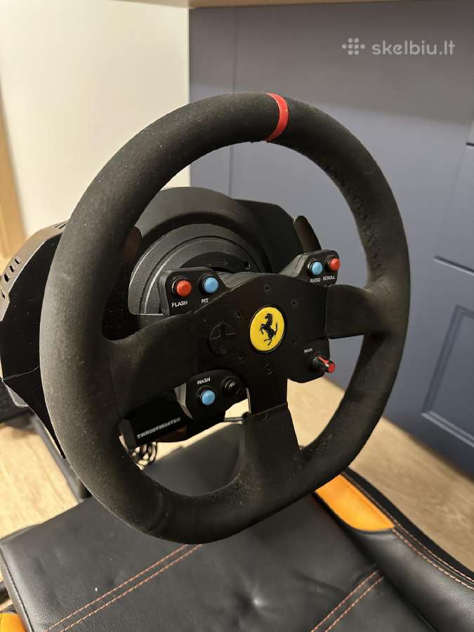 Thrustmaster lenktynių simuliatorius - nuotraukos Nr. 6