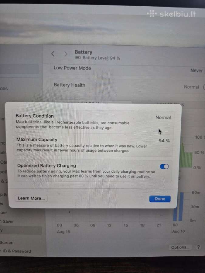 MacBook ai m1 8gb - nuotraukos Nr. 4