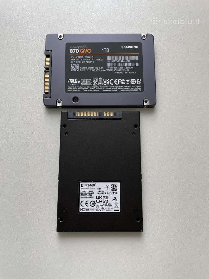 2.5" Sata SSD 250gb/1tb - nuotraukos Nr. 4