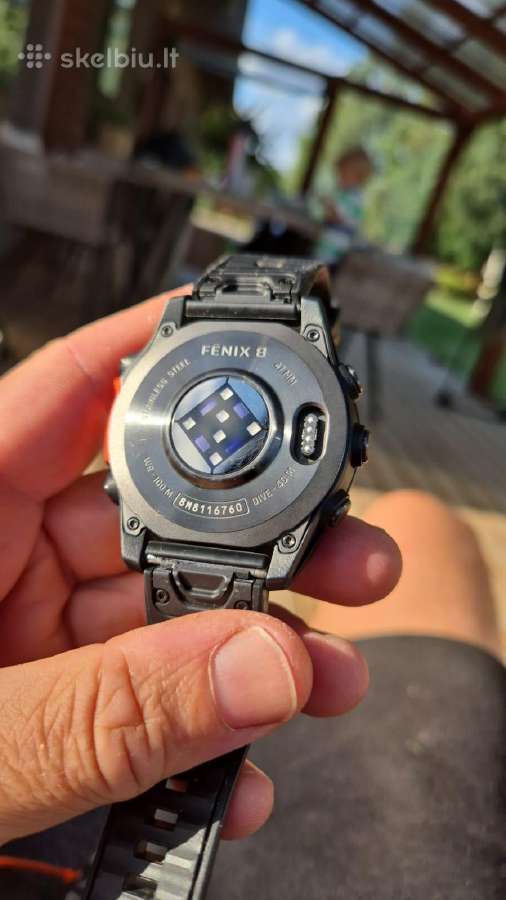 Garmin Fenix 8 47 amoled su garantija - nuotraukos Nr. 5