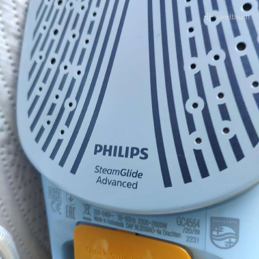 Philips lygintuvas Steamglide Advanced - nuotraukos Nr. 7