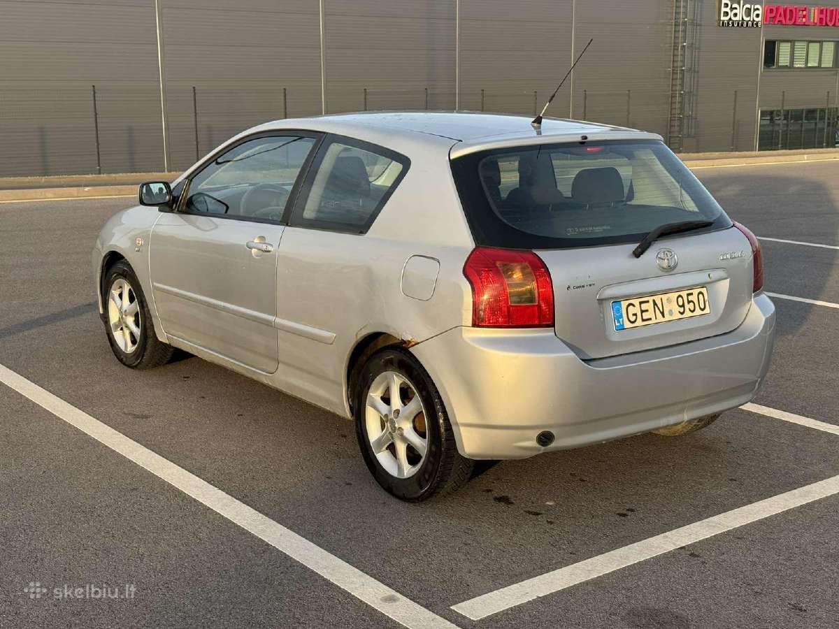 Parduodamas Toyota Corolla automobilis - nuotraukos Nr. 4