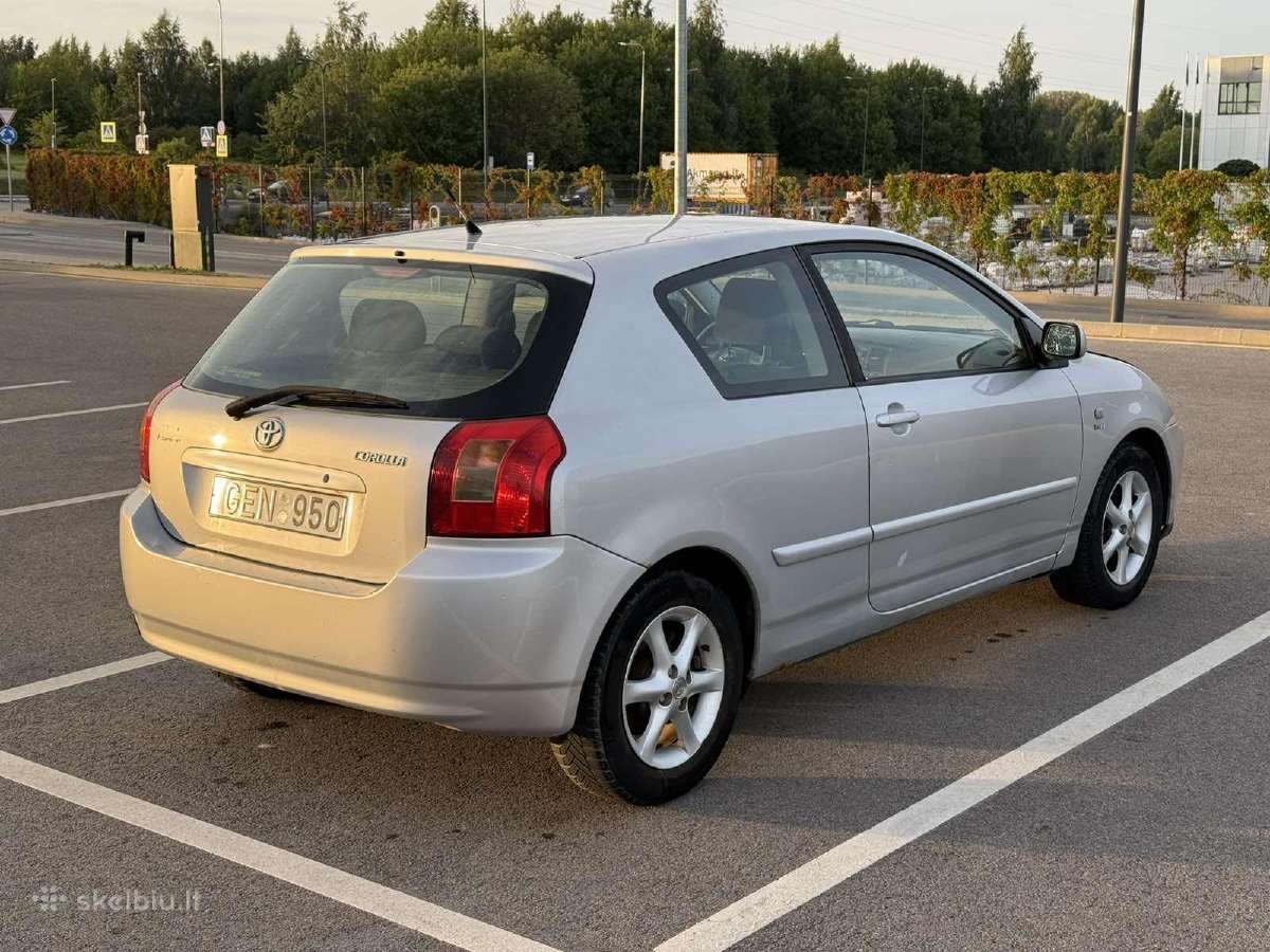 Parduodamas Toyota Corolla automobilis - nuotraukos Nr. 6