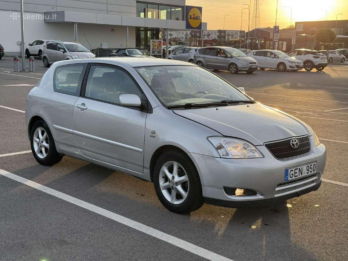 Parduodamas Toyota Corolla automobilis - nuotraukos Nr. 8