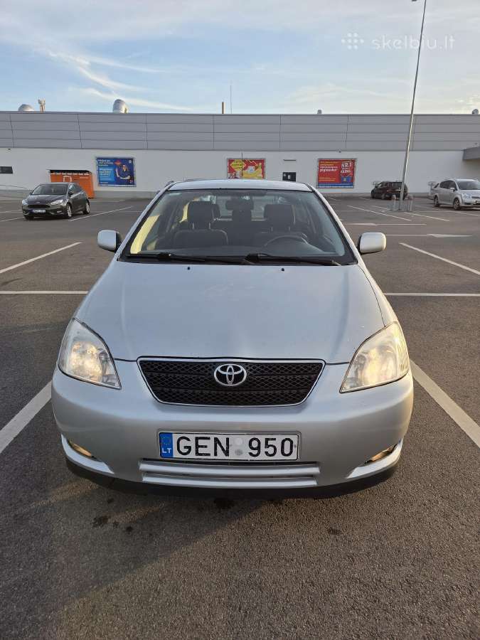Parduodamas Toyota Corolla automobilis - nuotraukos Nr. 9