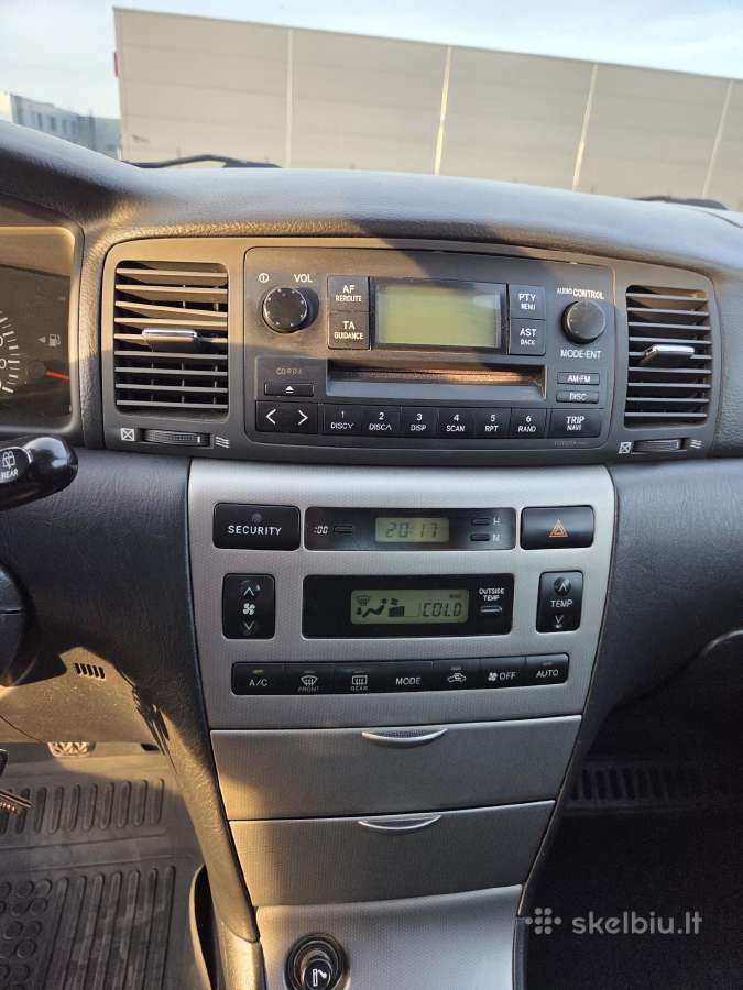 Parduodamas Toyota Corolla automobilis - nuotraukos Nr. 12