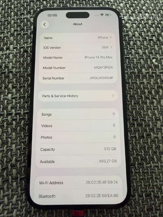 iPhone 14 pro max 512gb - nuotraukos Nr. 2