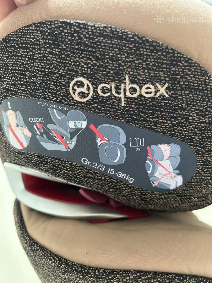 Cybex Solution Z-fix automobilinė kėdutė - nuotraukos Nr. 8